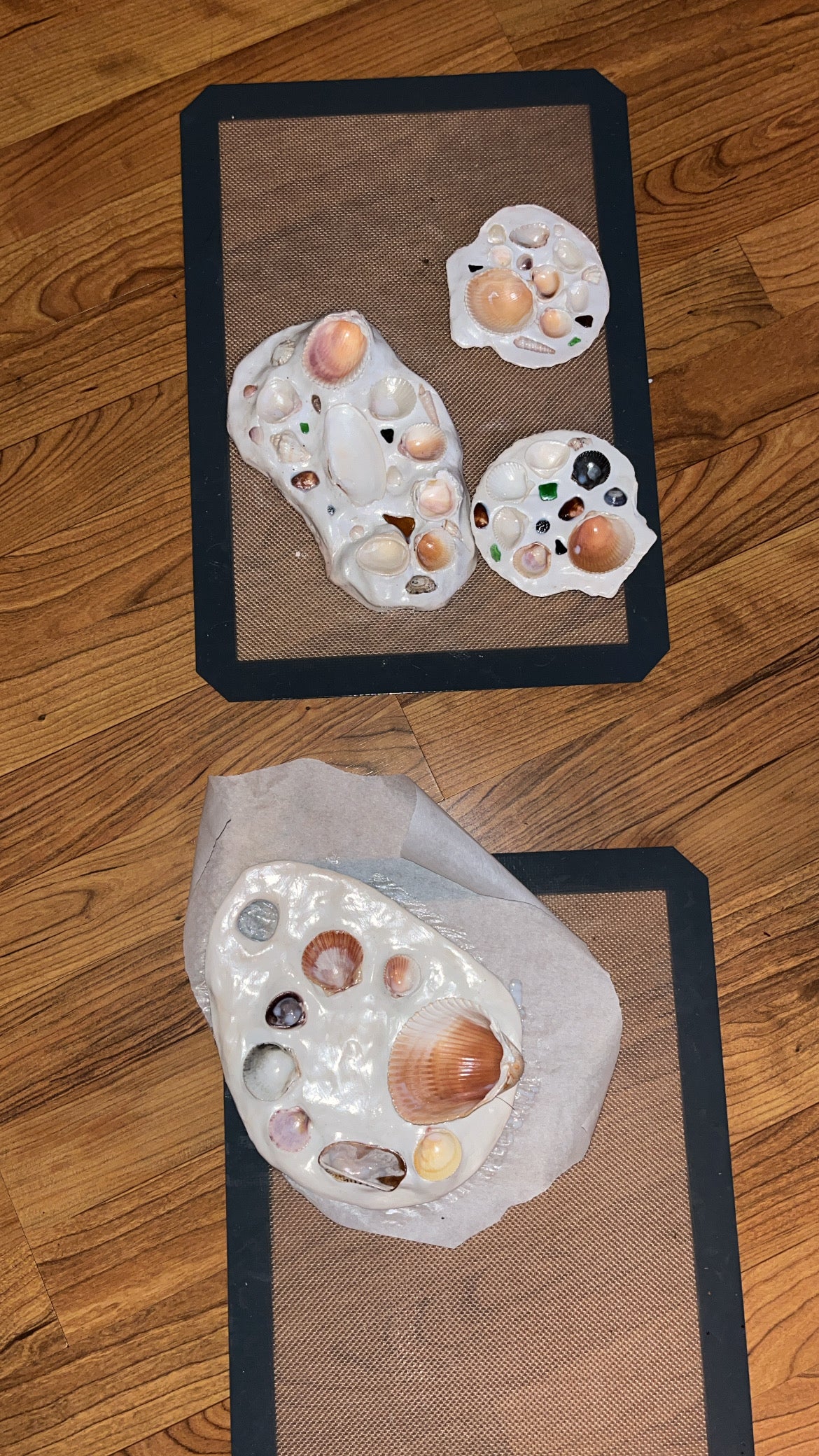 Small In-Seashell Paint Palette